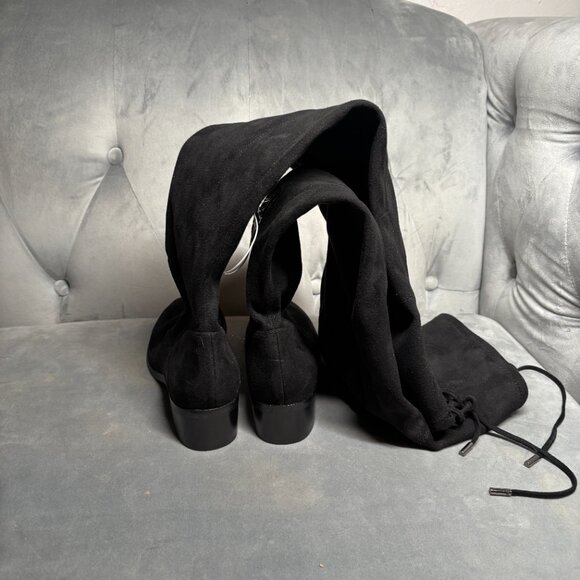 Marc Fisher Black Suede Over-the-Knee Boots – Women’s Size 5.5 - Picture 7 of 9